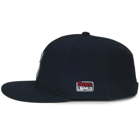 Outdoor Cap Seattle Mariners™ MLB® Replica Structured Solid Panel Hat MLB-450 Fan Gear MLB Seattle Mariners