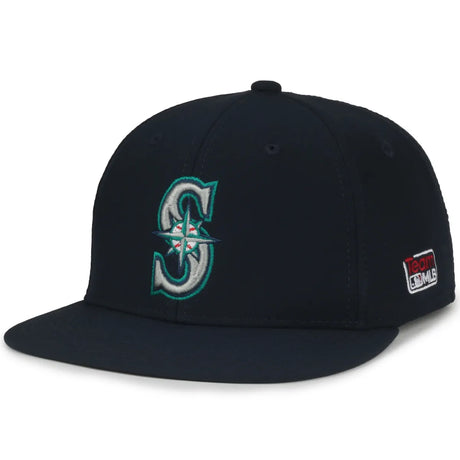 Outdoor Cap Seattle Mariners™ MLB® Replica Structured Solid Panel Hat MLB-450 Fan Gear MLB Seattle Mariners