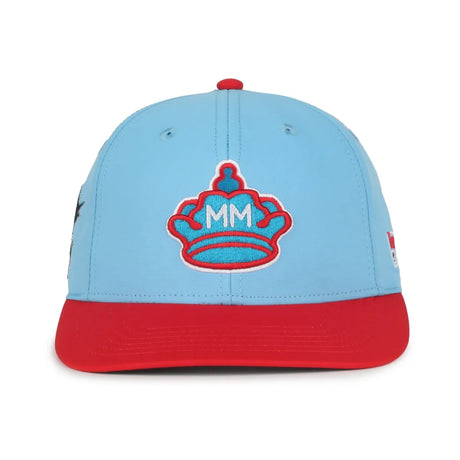 Outdoor Cap Miami Marlins™ Official MLB® Replica Structured Solid Panel Hat MLB-550cc Fan Gear MLB Miami Marlins