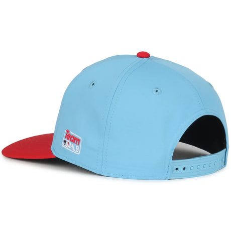 Outdoor Cap Miami Marlins™ Official MLB® Replica Structured Solid Panel Hat MLB-550cc Fan Gear MLB Miami Marlins