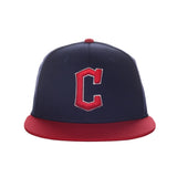 Outdoor Cap Cleveland Guardians™ MLB® Replica Structured Solid Panel Hat MLB-400 Fan Gear MLB Cleveland Guardians