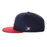 Outdoor Cap Cleveland Guardians™ MLB® Replica Structured Solid Panel Hat MLB-400 Fan Gear MLB Cleveland Guardians