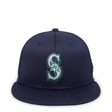 Outdoor Cap Seattle Mariners™ MLB® Replica Structured Solid Panel Hat MLB-400 Fan Gear MLB Seattle Mariners