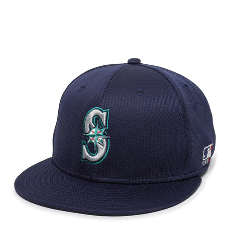 Outdoor Cap Seattle Mariners™ MLB® Replica Structured Solid Panel Hat MLB-400 Fan Gear MLB Seattle Mariners