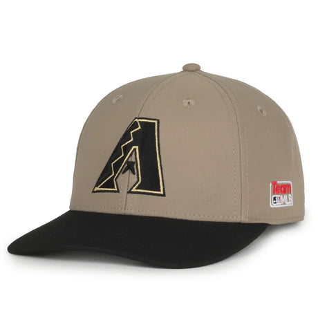 Outdoor Cap Arizona Diamondbacks™ Official MLB® Replica Structured Solid Panel Hat MLB-550cc Fan Gear MLB Arizona Diamondbacks
