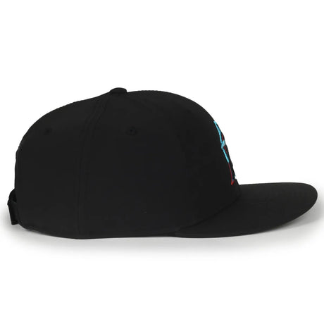 Outdoor Cap Miami Marlins™ MLB® Replica Structured Solid Panel Hat MLB-450 Fan Gear MLB Miami Marlins