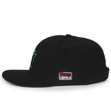 Outdoor Cap Miami Marlins™ MLB® Replica Structured Solid Panel Hat MLB-450 Fan Gear MLB Miami Marlins