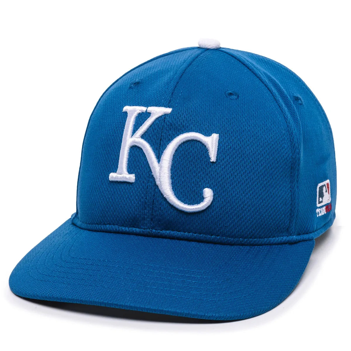 Outdoor Cap Kansas City Royals™ MLB® Replica Structured Solid Panel Hat MLB-350 Fan Gear MLB Kansas City Royals