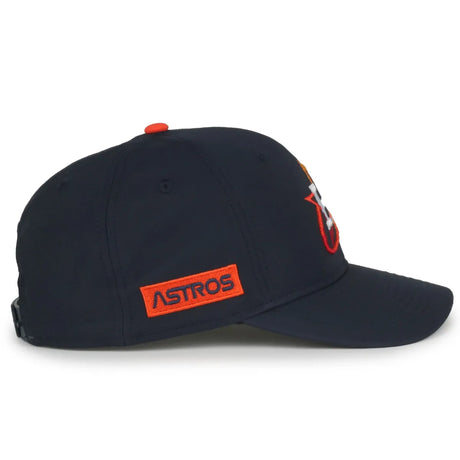 Outdoor Cap Houston Astros™ Official MLB® Replica Structured Solid Panel Hat MLB-550cc Fan Gear MLB Houston Astros