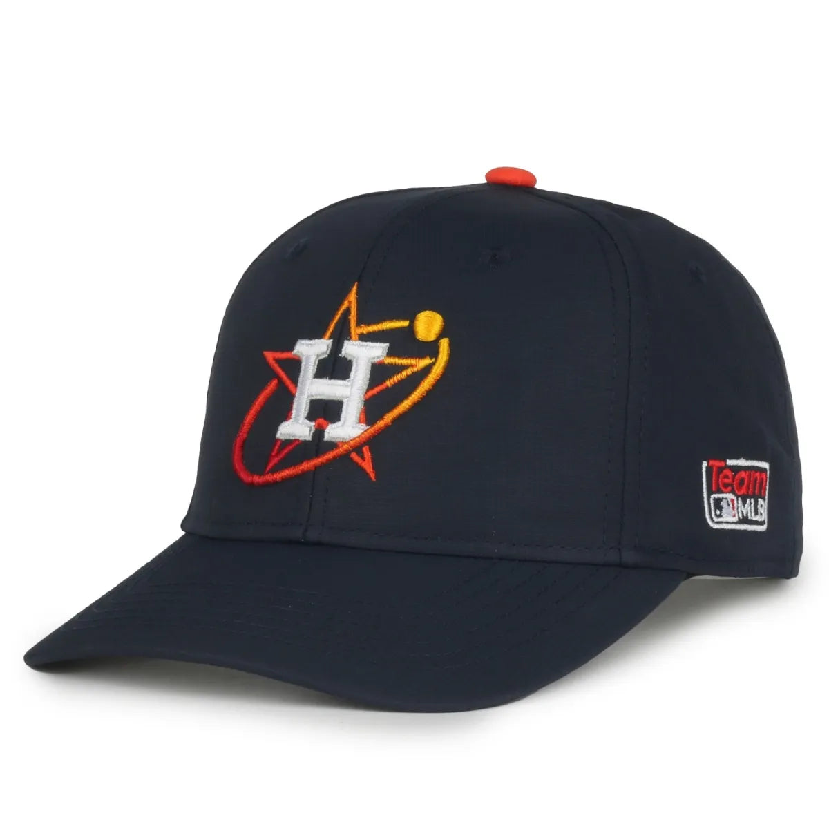 Outdoor Cap Houston Astros™ Official MLB® Replica Structured Solid Panel Hat MLB-550cc Fan Gear MLB Houston Astros