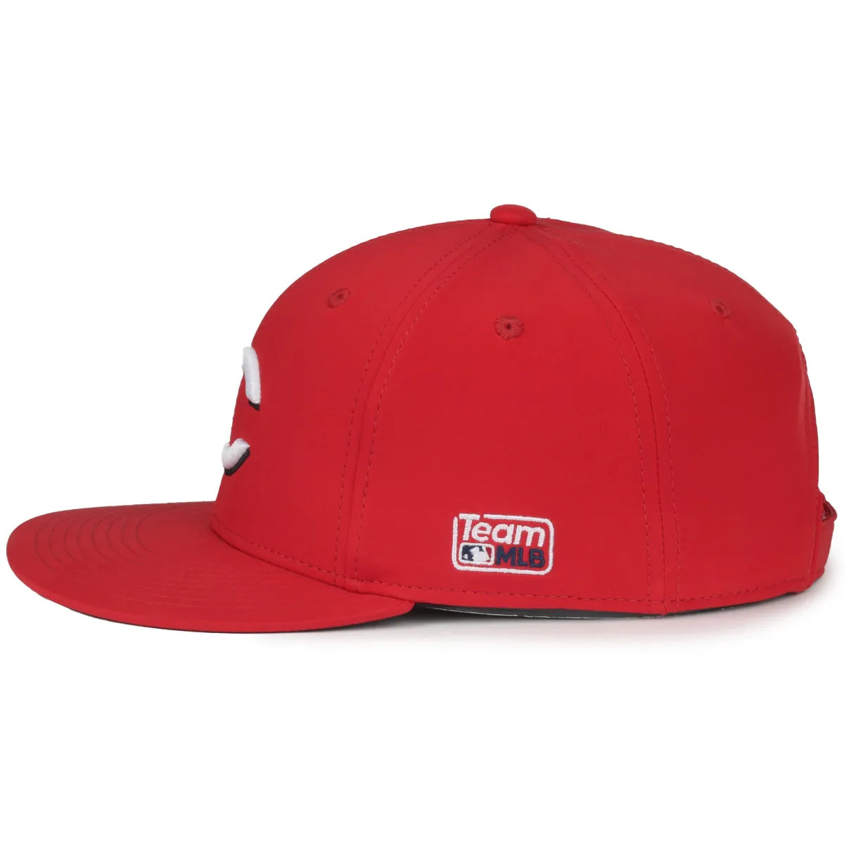 Outdoor Cap Cincinnati Reds™ MLB® Replica Structured Solid Panel Hat MLB-450 Fan Gear MLB Cincinnati Reds