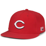 Outdoor Cap Cincinnati Reds™ MLB® Replica Structured Solid Panel Hat MLB-450 Fan Gear MLB Cincinnati Reds