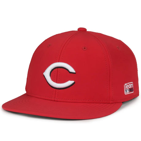 Outdoor Cap Cincinnati Reds™ MLB® Replica Structured Solid Panel Hat MLB-450 Fan Gear MLB Cincinnati Reds