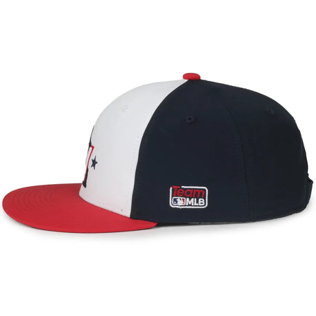 Outdoor Cap Washington Nationals™ MLB® Replica Structured Solid Panel Hat MLB-450 Fan Gear MLB Washington Nationals