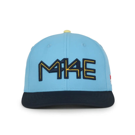 Outdoor Cap Milwaukee Brewers™ Official MLB® Replica Structured Solid Panel Hat MLB-550cc Fan Gear MLB Milwaukee Brewers
