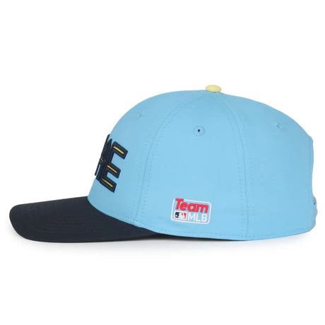 Outdoor Cap Milwaukee Brewers™ Official MLB® Replica Structured Solid Panel Hat MLB-550cc Fan Gear MLB Milwaukee Brewers
