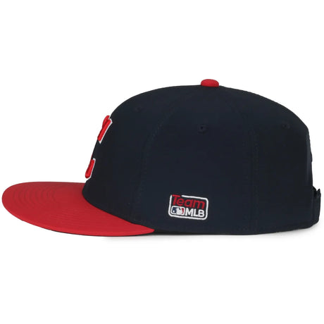 Outdoor Cap Cleveland Guardians™ MLB® Replica Structured Solid Panel Hat MLB-450 Fan Gear MLB Cleveland Guardians