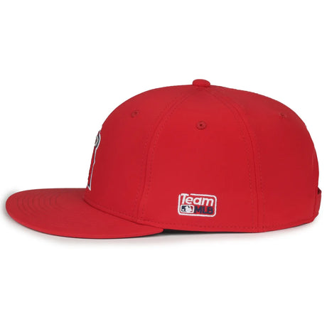 Outdoor Cap Los Angeles Angels™ MLB® Replica Structured Solid Panel Hat MLB-450 Fan Gear MLB Los Angeles Angels