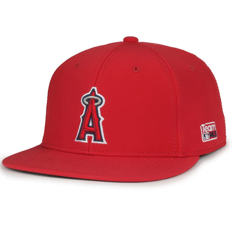 Outdoor Cap Los Angeles Angels™ MLB® Replica Structured Solid Panel Hat MLB-450 Fan Gear MLB Los Angeles Angels