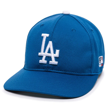 Outdoor Cap Los Angeles Dodgers™ MLB® Replica Structured Solid Panel Hat MLB-350 Fan Gear MLB Los Angeles Dodgers