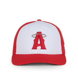 Outdoor Cap Los Angeles Angels™ Official MLB® Replica Structured Solid Panel Hat MLB-550cc Fan Gear MLB Los Angeles Angels