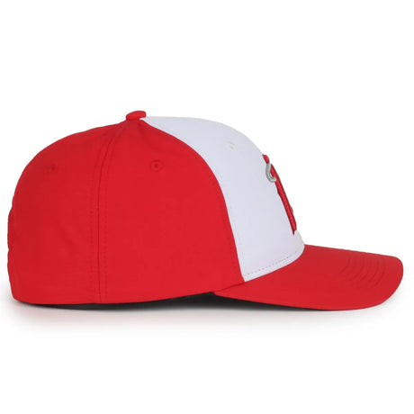 Outdoor Cap Los Angeles Angels™ Official MLB® Replica Structured Solid Panel Hat MLB-550cc Fan Gear MLB Los Angeles Angels