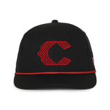 Outdoor Cap Cincinnati Reds™ Official MLB® Replica Structured Solid Panel Hat MLB-550cc Fan Gear MLB Cincinnati Reds