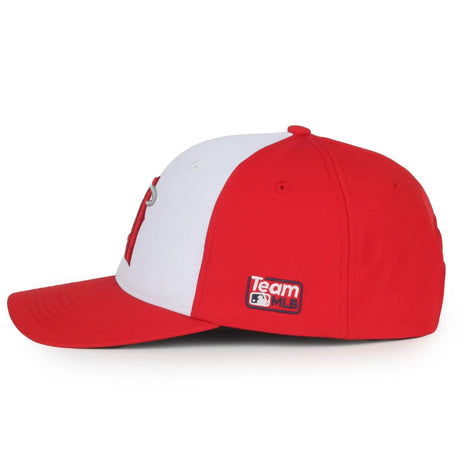 Outdoor Cap Los Angeles Angels™ Official MLB® Replica Structured Solid Panel Hat MLB-550cc Fan Gear MLB Los Angeles Angels