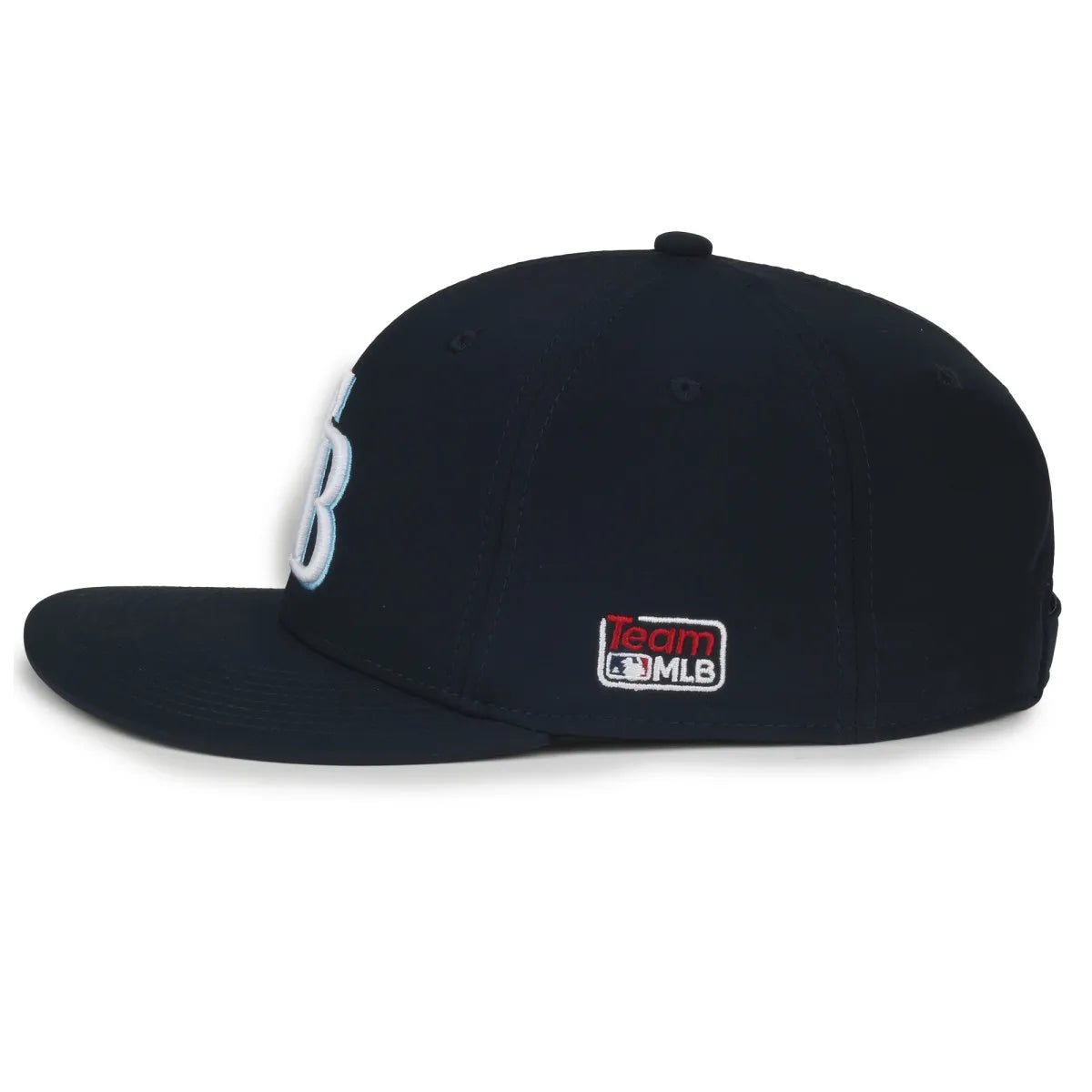 Outdoor Cap Tampa Bay Rays™ MLB® Replica Structured Solid Panel Hat MLB-450 Fan Gear MLB Tampa Bay Rays