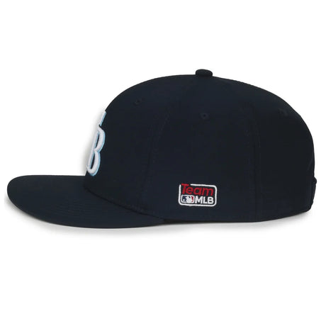 Outdoor Cap Tampa Bay Rays™ MLB® Replica Structured Solid Panel Hat MLB-450 Fan Gear MLB Tampa Bay Rays
