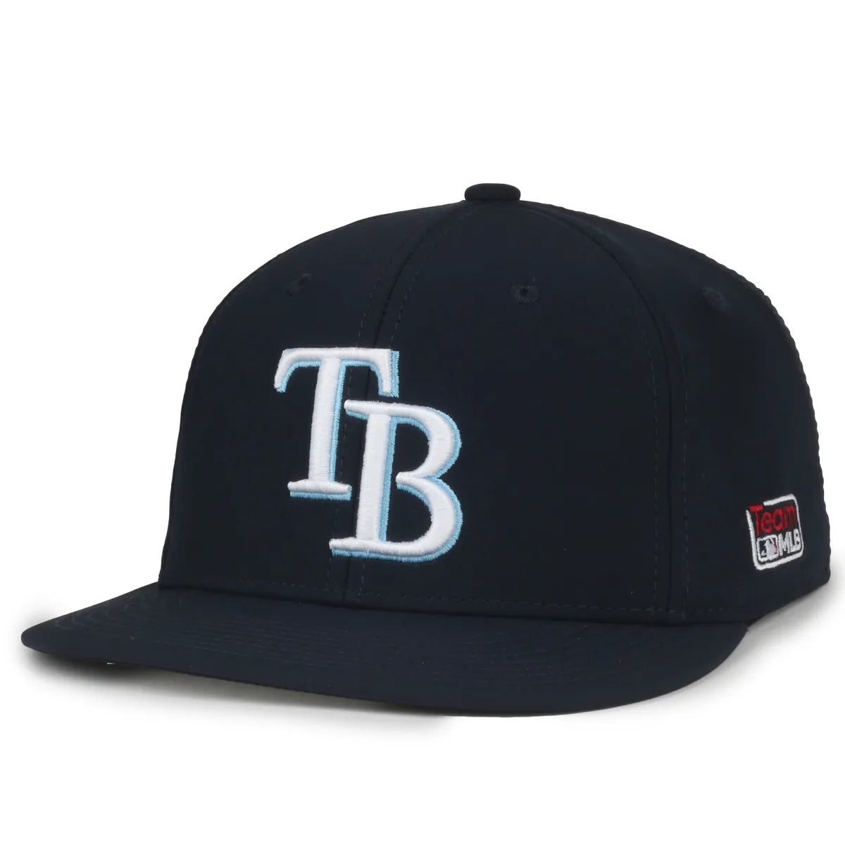 Outdoor Cap Tampa Bay Rays™ MLB® Replica Structured Solid Panel Hat MLB-450 Fan Gear MLB Tampa Bay Rays