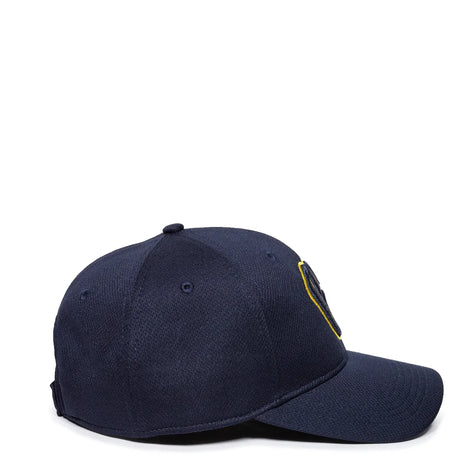 Outdoor Cap Milwaukee Brewers™ MLB® Replica Structured Solid Panel Hat MLB-350 Fan Gear MLB Milwaukee Brewers