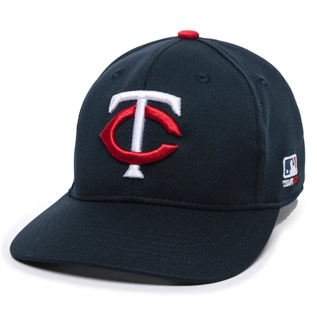 Outdoor Cap Minnesota Twins™ MLB® Replica Structured Solid Panel Hat MLB-350 Fan Gear MLB Minnesota Twins