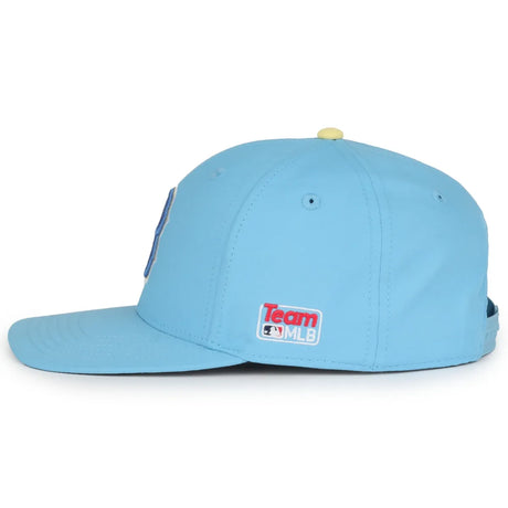Outdoor Cap Boston Red Sox™ Official MLB® Replica Structured Solid Panel Hat MLB-550cc Fan Gear MLB Boston Red Sox