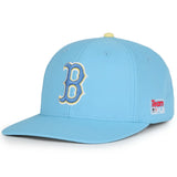 Outdoor Cap Boston Red Sox™ Official MLB® Replica Structured Solid Panel Hat MLB-550cc Fan Gear MLB Boston Red Sox