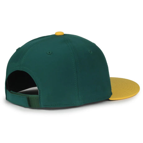 Outdoor Cap Oakland Athletics™ MLB® Replica Structured Solid Panel Hat MLB-450 Fan Gear MLB Oakland Athletics