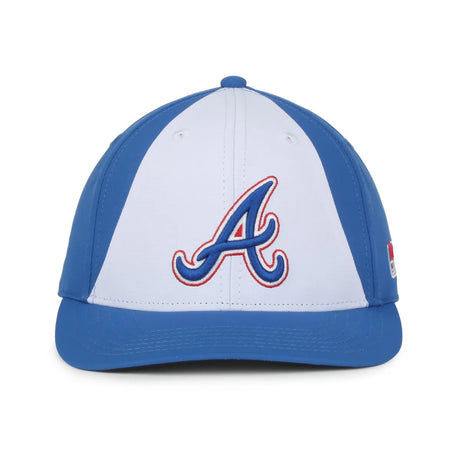 Outdoor Cap Atlanta Braves™ Official MLB® Replica Structured Solid Panel Hat MLB-550cc Fan Gear MLB Atlanta Braves