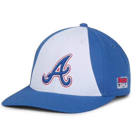 Outdoor Cap Atlanta Braves™ Official MLB® Replica Structured Solid Panel Hat MLB-550cc Fan Gear MLB Atlanta Braves