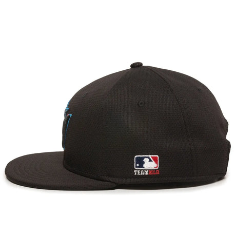 Outdoor Cap Miami Marlins™ MLB® Replica Structured Solid Panel Hat MLB-400 Fan Gear MLB Miami Marlins
