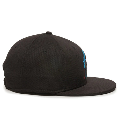 Outdoor Cap Miami Marlins™ MLB® Replica Structured Solid Panel Hat MLB-400 Fan Gear MLB Miami Marlins