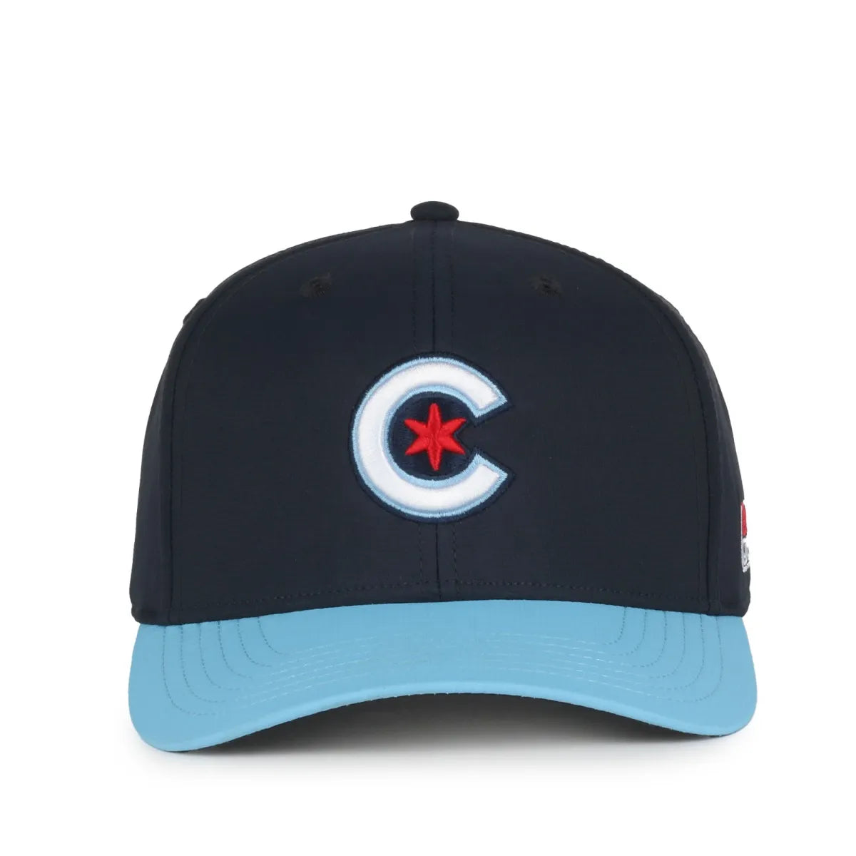 Outdoor Cap Chicago Cubs™ Official MLB® Replica Structured Solid Panel Hat MLB-550cc Fan Gear MLB Chicago Cubs