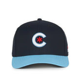 Outdoor Cap Chicago Cubs™ Official MLB® Replica Structured Solid Panel Hat MLB-550cc Fan Gear MLB Chicago Cubs