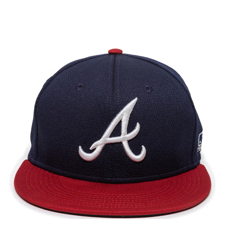 Outdoor Cap Atlanta Braves™ MLB® Replica Structured Solid Panel Hat MLB-400 Fan Gear MLB Atlanta Braves