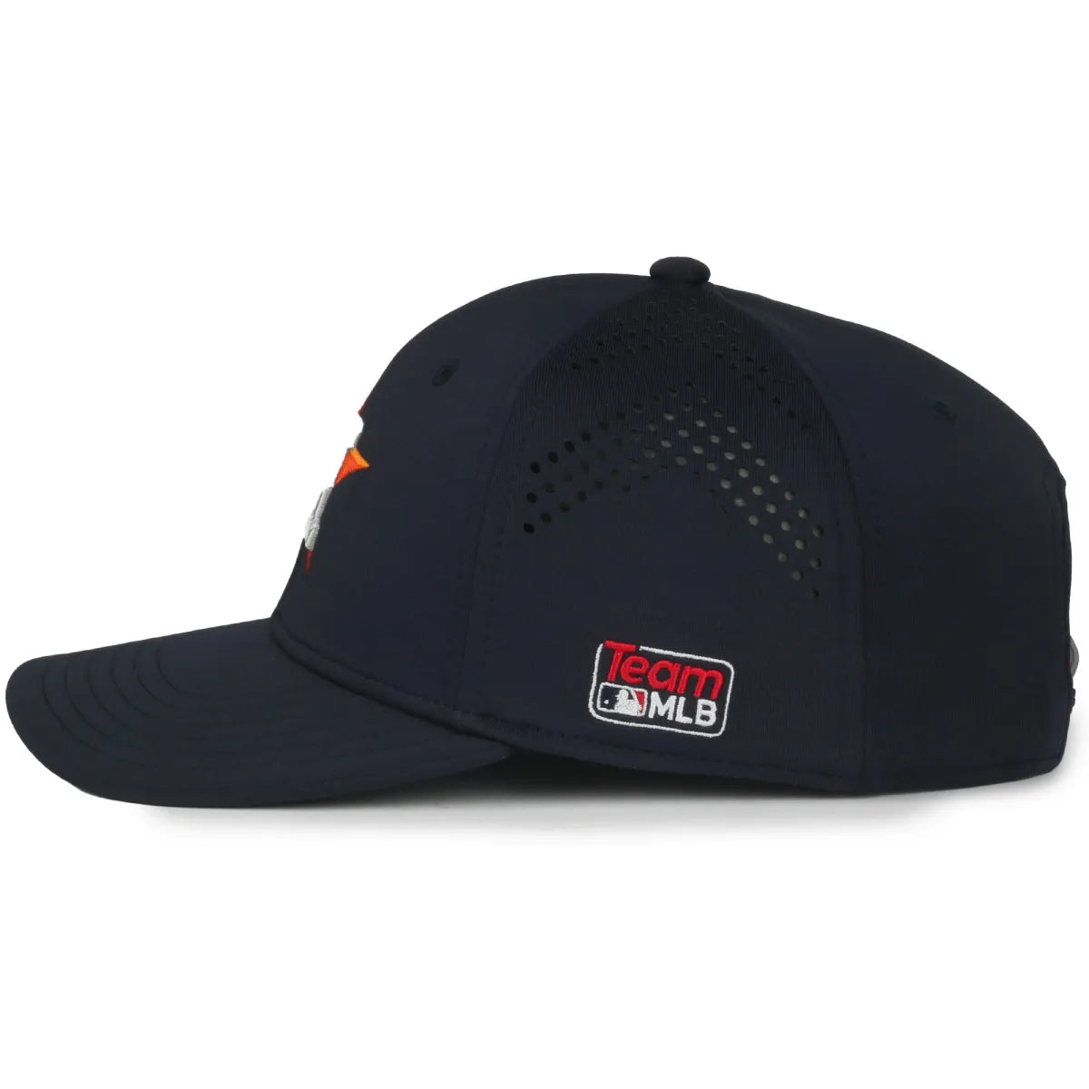 Outdoor Cap Houston Astros™ Official MLB® Replica Structured Solid Panel Hat MLB-650 Fan Gear MLB Houston Astros