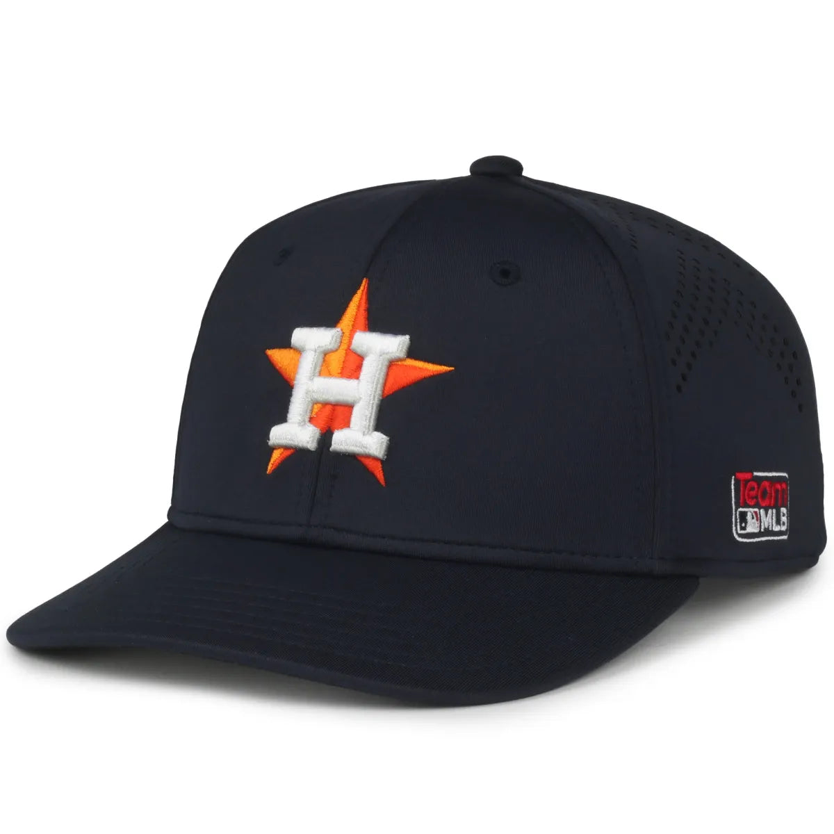 Outdoor Cap Houston Astros™ Official MLB® Replica Structured Solid Panel Hat MLB-650 Fan Gear MLB Houston Astros