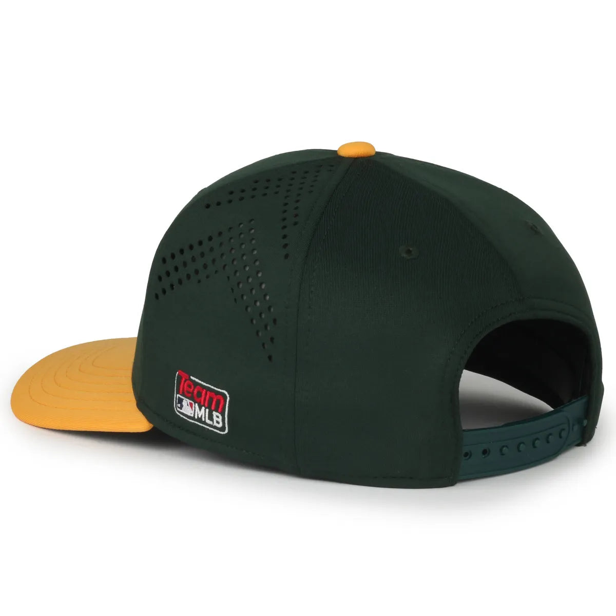 Outdoor Cap Oakland Athletics™ MLB® Replica Structured Solid Panel Hat MLB-650 Fan Gear MLB Oakland Athletics