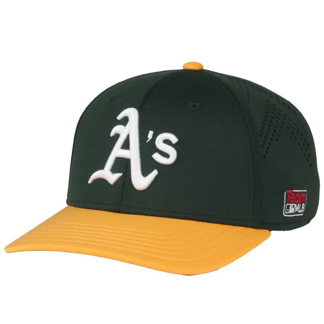 Outdoor Cap Oakland Athletics™ MLB® Replica Structured Solid Panel Hat MLB-650 Fan Gear MLB Oakland Athletics