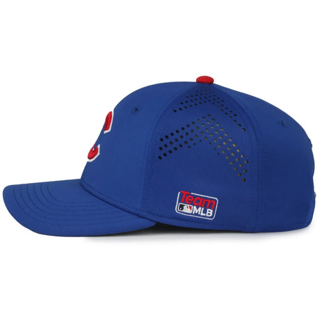 Outdoor Cap Chicago Cubs™ Official MLB® Replica Structured Solid Panel Hat MLB-650 Fan Gear MLB Chicago Cubs
