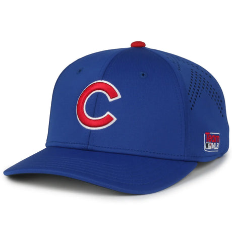 Outdoor Cap Chicago Cubs™ Official MLB® Replica Structured Solid Panel Hat MLB-650 Fan Gear MLB Chicago Cubs
