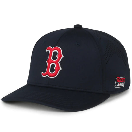 Outdoor Cap Boston Red Sox™ Official MLB® Replica Structured Solid Panel Hat MLB-650 Fan Gear MLB Boston Red Sox